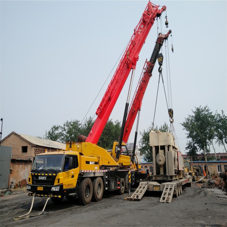 烟台附近大吊车出租|工地吊装设备租赁